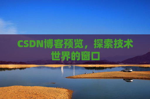 CSDN博客预览,探索技术世界的窗口